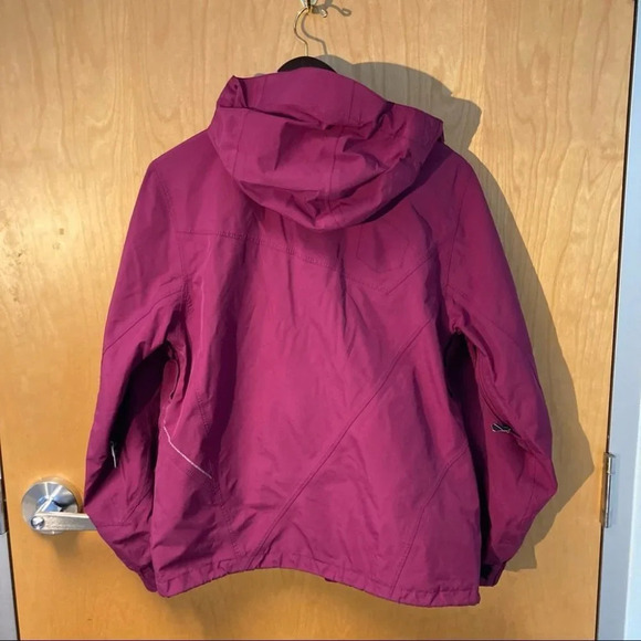 VOLCOM Sz XS Omega Gor-Tex V-Line Science Hooded Snow 06 Recco Short Snow Jacket - Picture 8 of 16